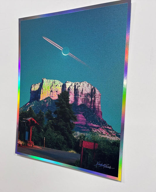 Sedona Sky, 2022 Special Edition Holographic Print