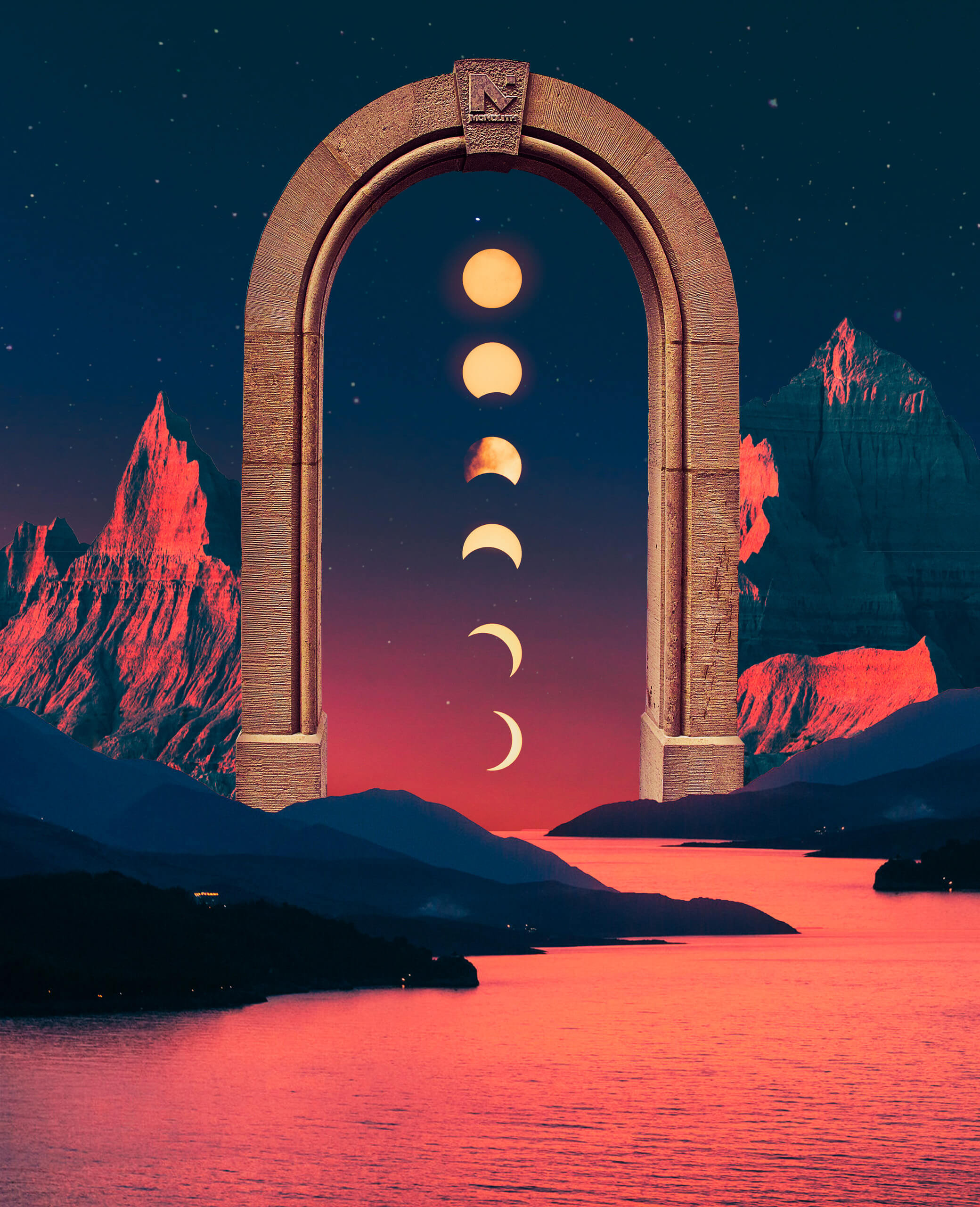 Blue and Pink, 2021