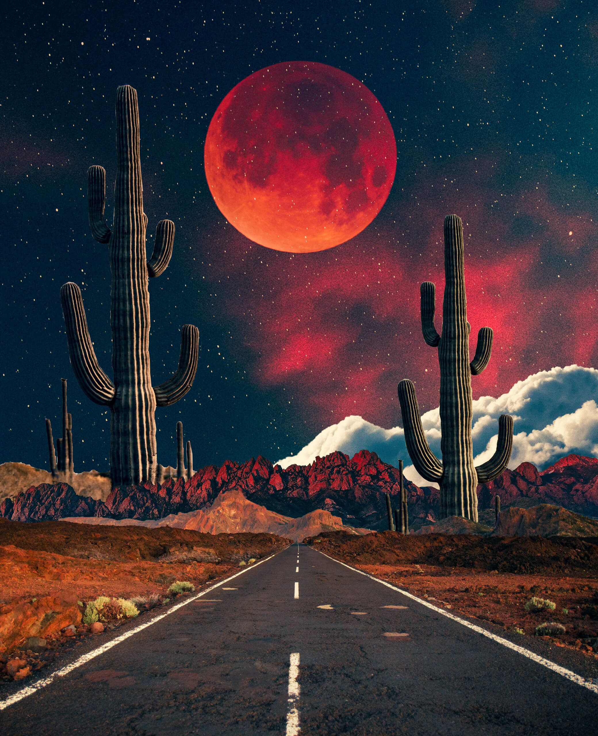 Stars in Front of the Moon, 2022