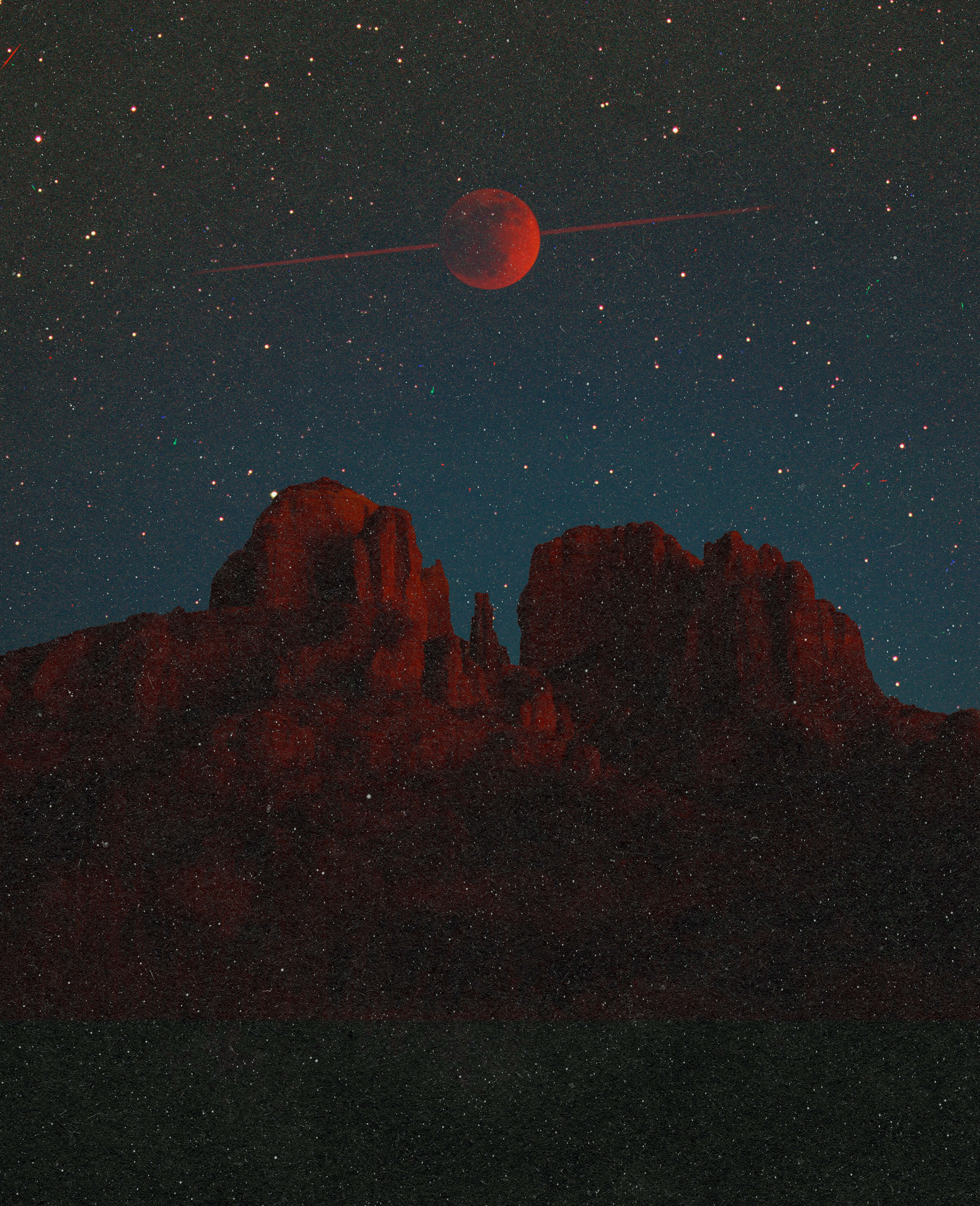sedona at night, 2024